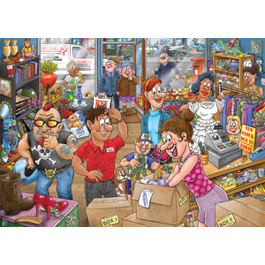 Wasgij Mystery 29 Donation Debacle 1000 Piece Jigsaw Puzzle