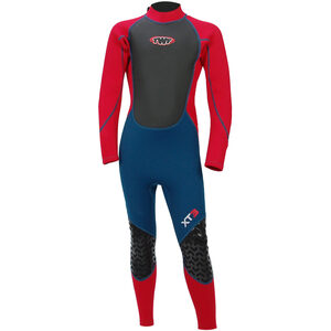 Red Blue / 2-3 Years TWF XT3 3mm Kids Full Length Wetsuit shot 11218453