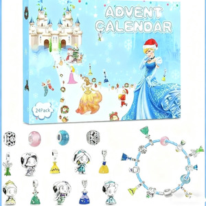 Girls Beaded Princess Countdown Calendar