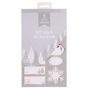Foil Sticker Book with 100 Stickers