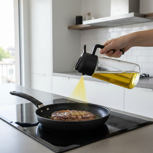 2-in-1 Glass Olive Oil Spray Bottle