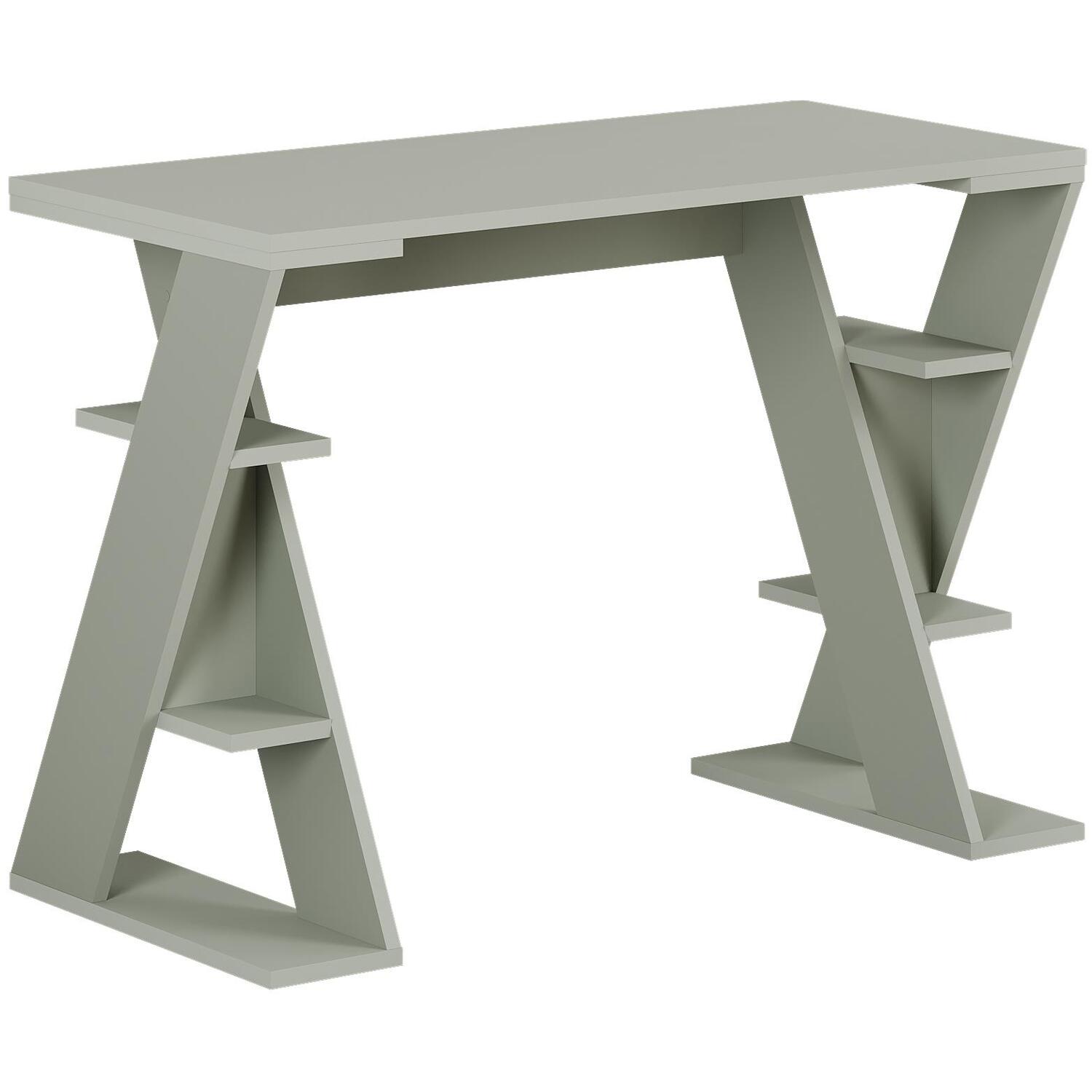 Decortie Papillon Working Study Desk 106cm - Ash Green