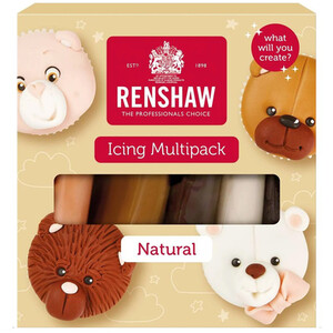 Renshaw Natural Colours Icings Pack