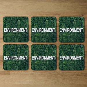 Wellness Environment Designer Coaster Set