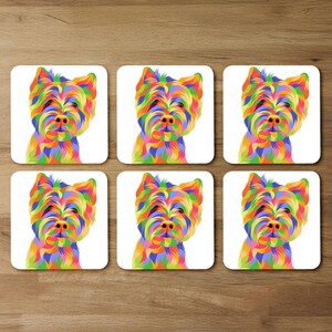 Amazing Illustration Dog Designer Coaster Set