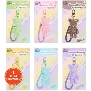 Diamond Painting 3D Keyring Kit