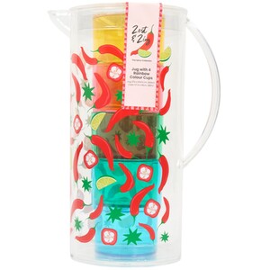 Zest and Zing Jug and Tumblers Set