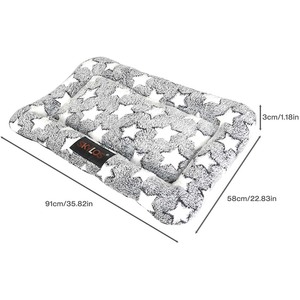 Skylos Arctic Fleece Soft Pet Mattress Dog Bed Cushion