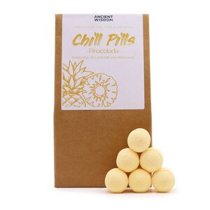 Chill Pills Gift Pack 350g Pina Colada Scent Vegan Handmade