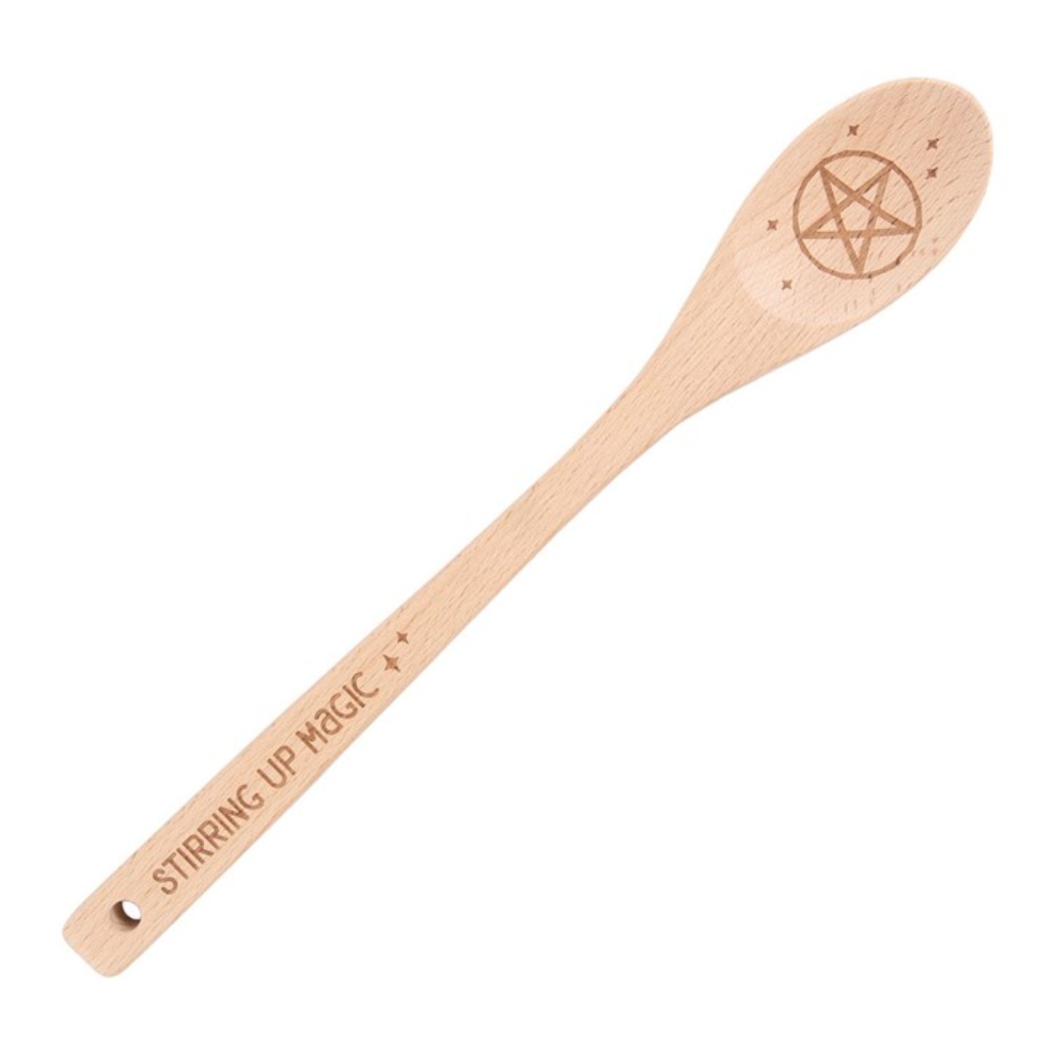 Image of Magnetic Wooden Pentagram Spoon Stirring Up&hellip;