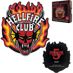 Stranger Things Limited Edition Hellfire Club Medallion
