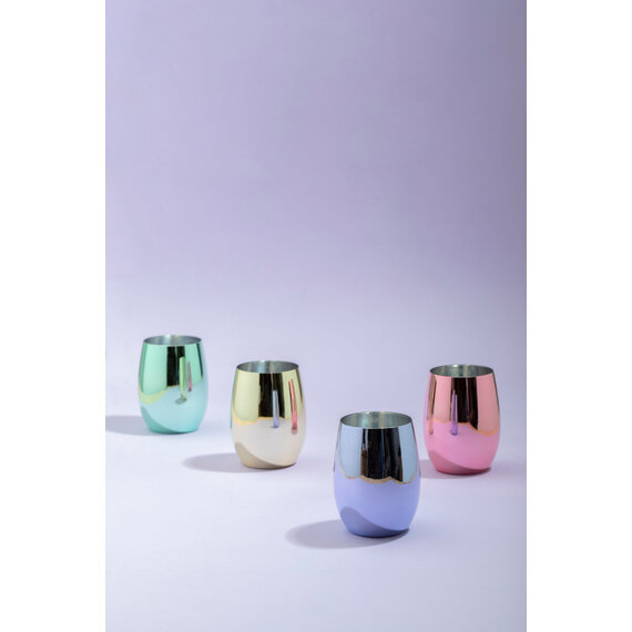 Mimo Set Of 4 Assorted Colours Tumblers