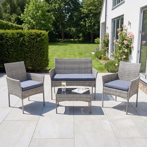 Corato 4-Seat Rattan Patio Set