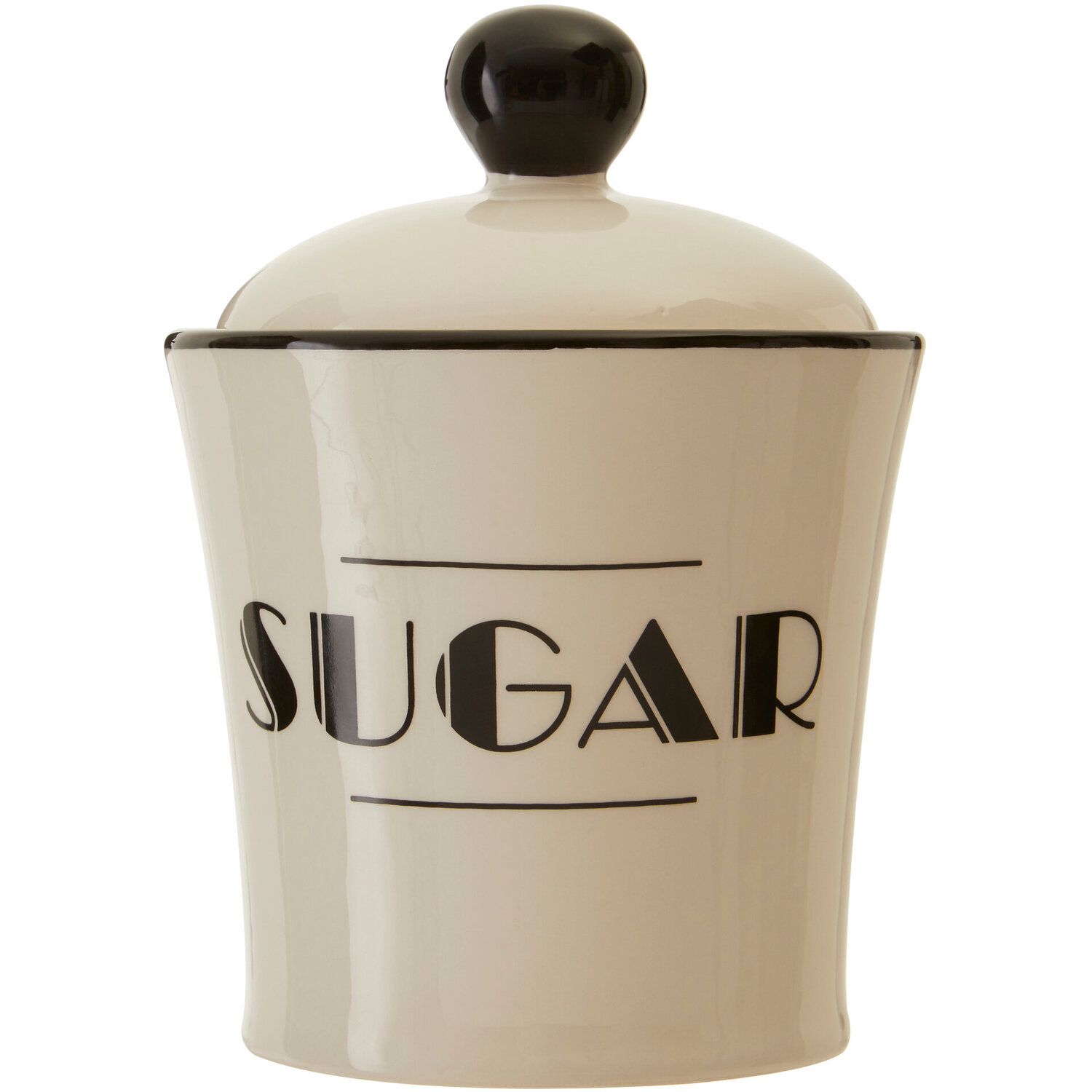 Broadway Sugar Canister - Cream