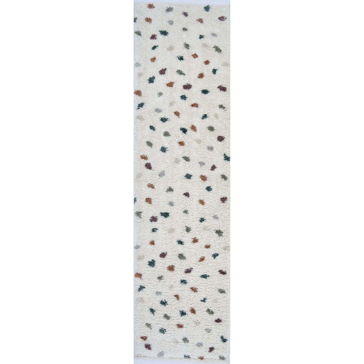 Rackhams Moodi Shaggy Multicolour Jubile Rug - 80X300 Cm - Image 2