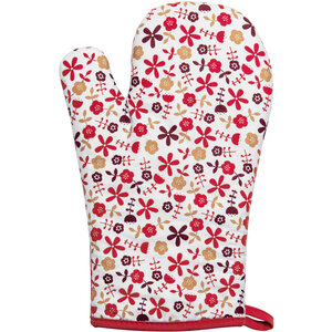 Red Daisy Single Oven Glove