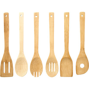 Aleki 6 Piece Bamboo Kichen Utensil Set