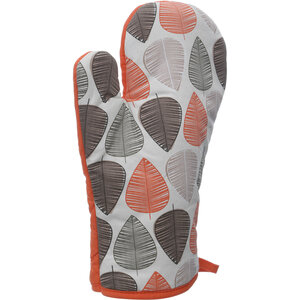 Orange Leaf Single Oven Glove