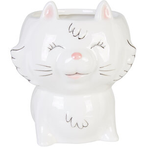 Gigil White Cat Mug