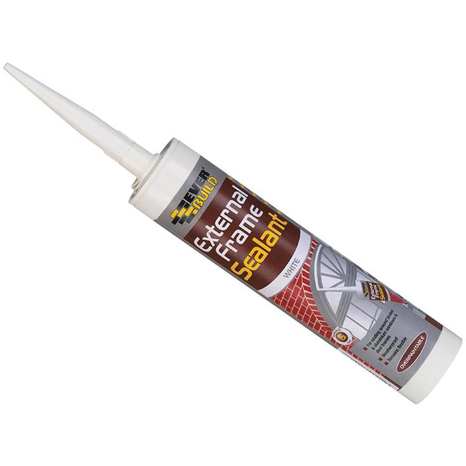Everbuild Unisex White External Frame Sealant Mould-Resistant 290Ml (Pack Of 3) - Image 3