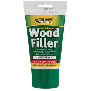 Everbuild Multi-Purpose Premium Joiners Grade Wood Filler Light Stainable 100Ml