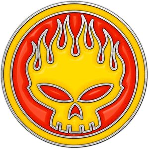 The Offspring Skull Logo Badge