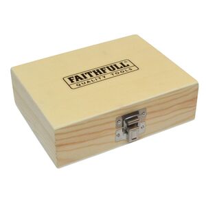 Faithfull 1/4in Tct Router Bit Set, 12 Piece