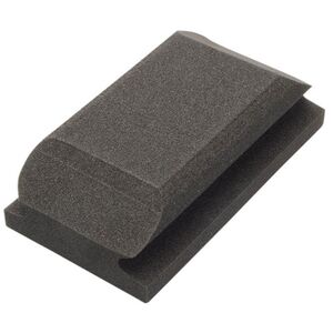 Flexipads World Class Hand Sanding Block Shaped Black 70 X 125mm