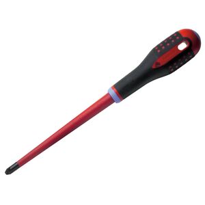 Bahco Ergo Slim Vde Insulated Screwdriver, Pozidriv