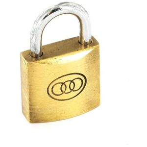 Securit Tricircle Brass Padlock