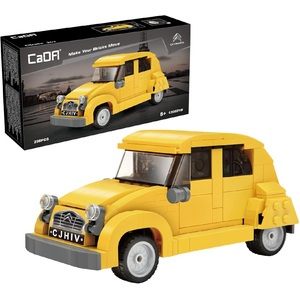 CaDa 1:24 Citroen 2CV Retro Car Construction Set 298 Pieces