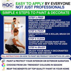 HQC Garden Paint - Best Outdoor Paint for All Garden Wood and Furniture