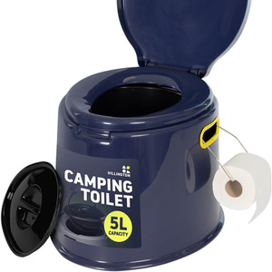 Portable Camping Toilet - Navy