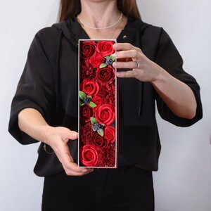 Classic Red Roses Soap Flowers Gift Box Romantic & Luxurious