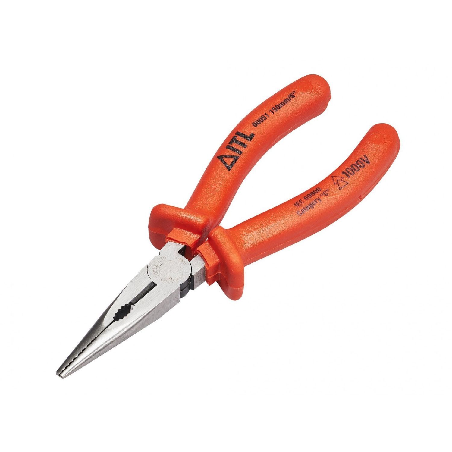 Itl Insulated Insulated Snipe Nose Pliers - Multi Colour