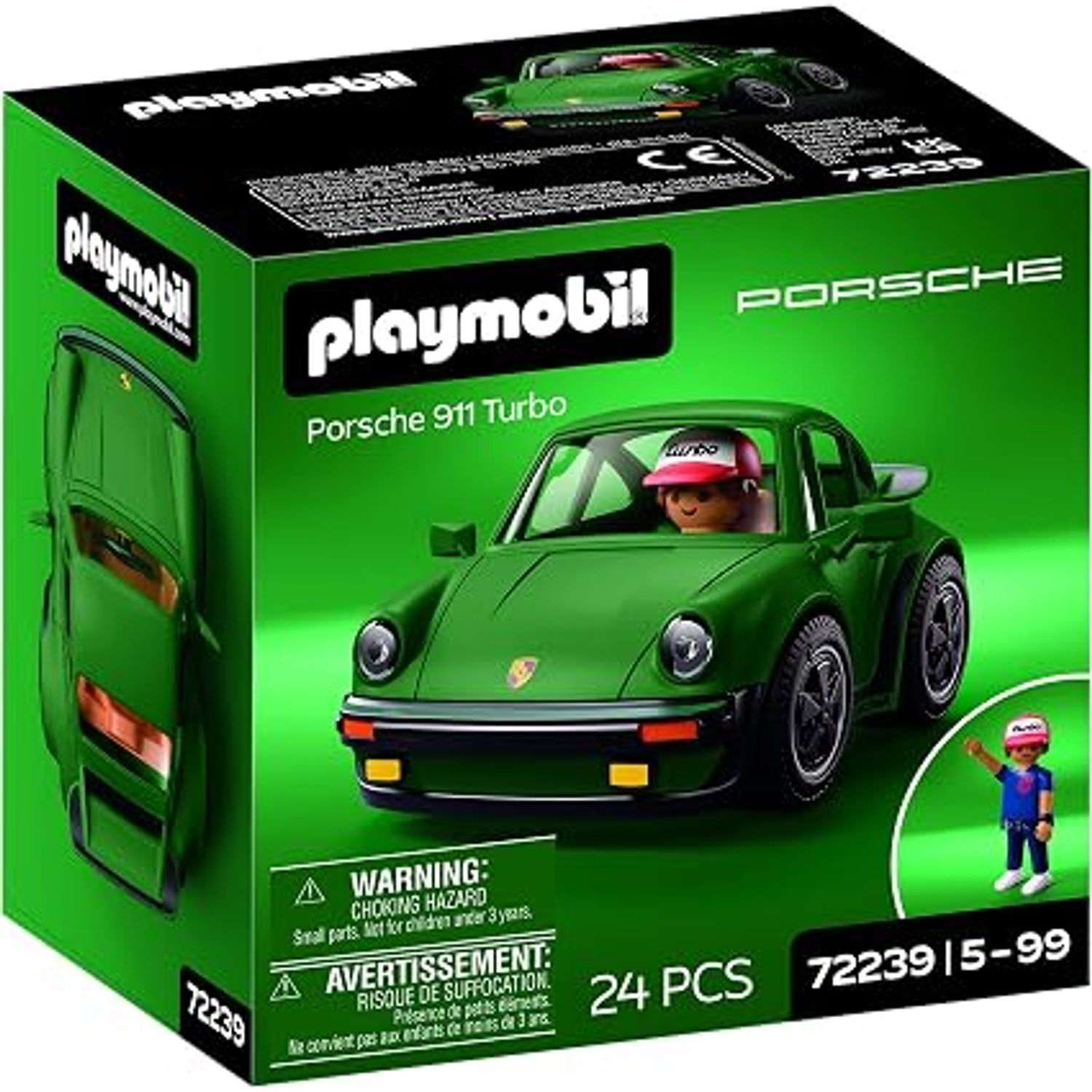 PLAYMOBIL X Porsche 911 Turbo - Silver