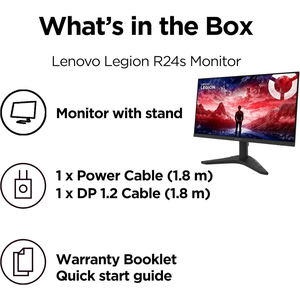 23.8 Inch Gaming Monitor R24s FHD IPS 144Hz 1ms HDMI DisplayPort