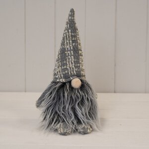 Fabric Gonk with Gold Stripey Hat