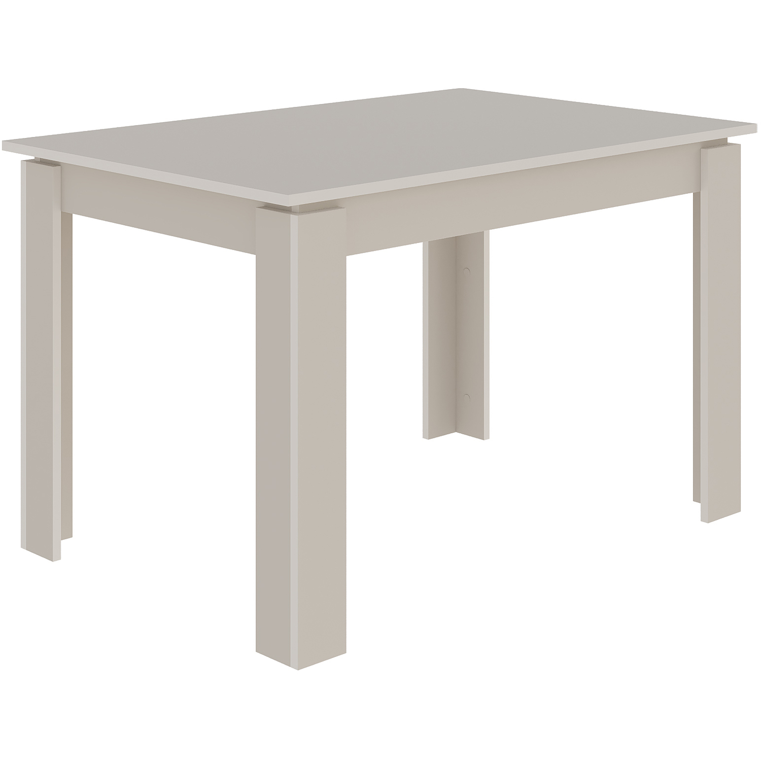Decortie Tolmen 6 Seater Dining Table in Sandstone Melamine Finish - Image 4