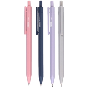 Pack of 4 0.5mm Hexagon Mechanical Pencils