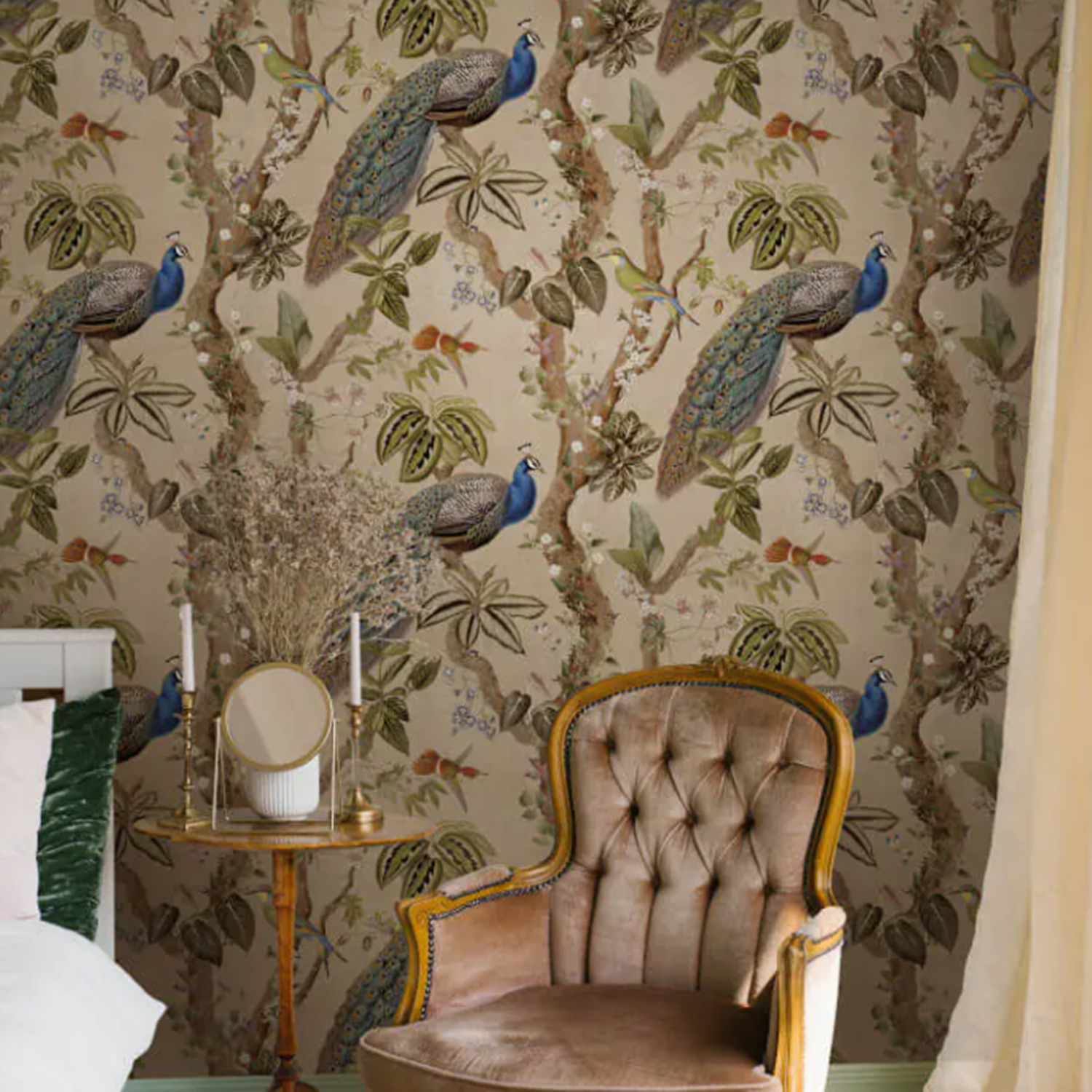 Arthouse Taupe Plain Paste The Wall Wallpaper 13680