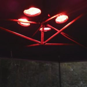 2000W Electric Gazebo Patio Heater with Extra Long 5m Wire