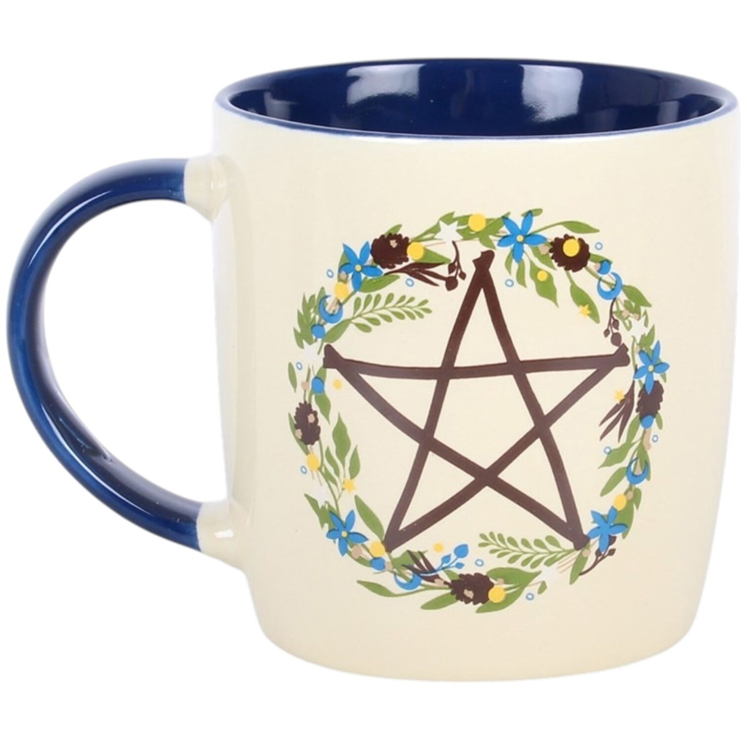Image of Solstice Wreath Mug - White