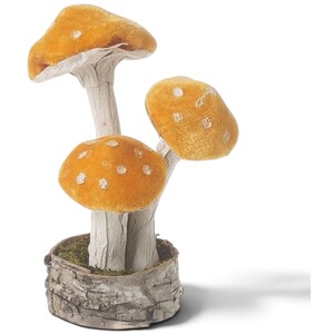 Orange Toadstool Halloween Decorations