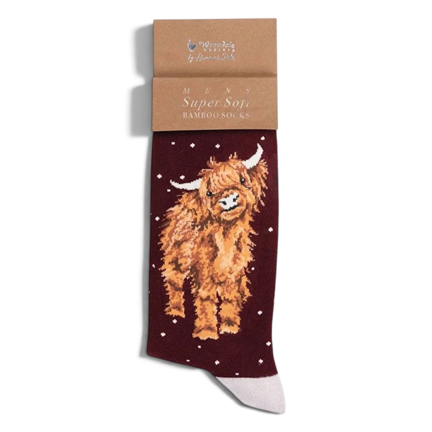 Wrendale Designs, A Highland Christmas Socks - Size 7 - 11 - Image 4