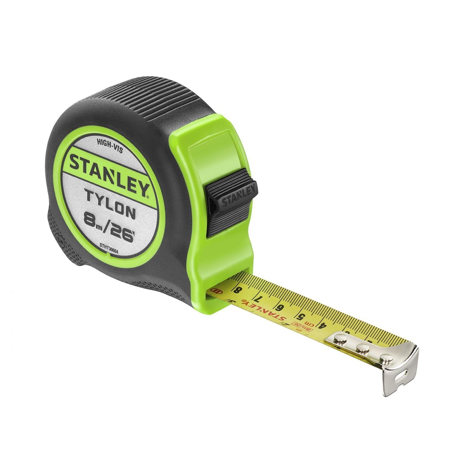 Stanley Hand Tools Hi-Vis Tylon Tape Measure - Multi Colour