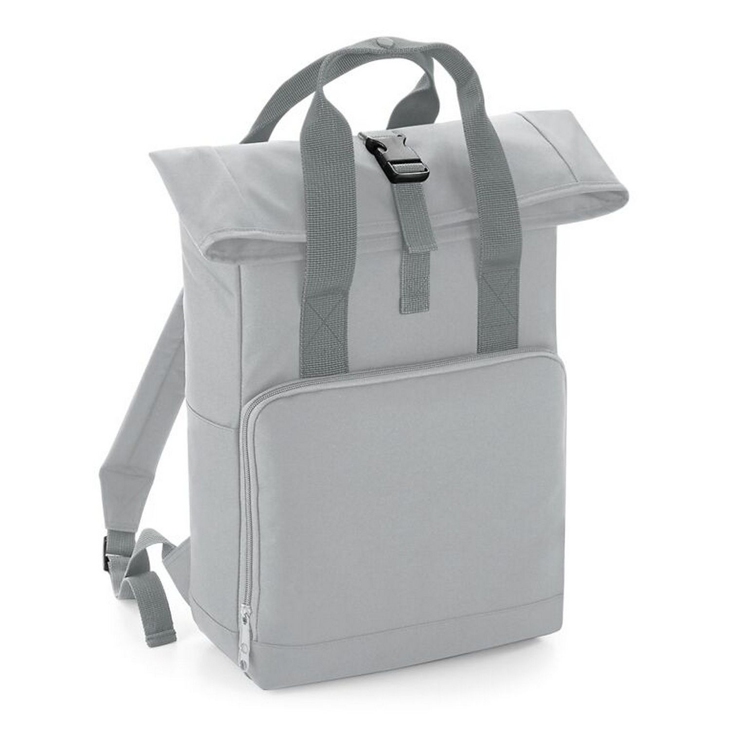 Bagbase Roll Top Twin Handle Backpack C - Light Grey