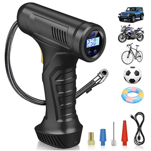 Cordless Tyre Inflator Air Compressor 12V USB Rechargeable 150 PSI