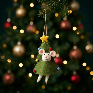 Christimas Tree Mouse Decoration