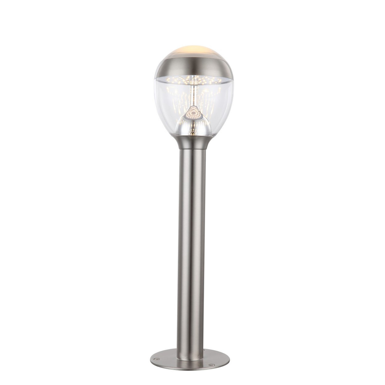 Globo Lighting Callisto Bollard Light Stainless Steel